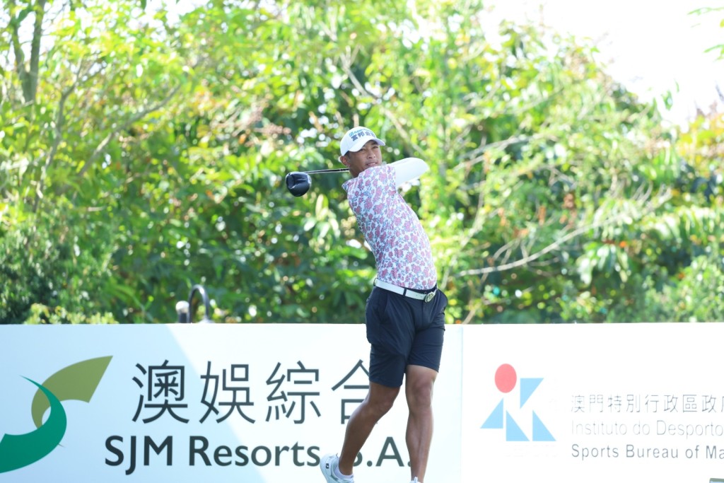 28岁的王伟轩是上届澳门公开赛亚军，他表示周日以轻松心情争冠。徐嘉华摄