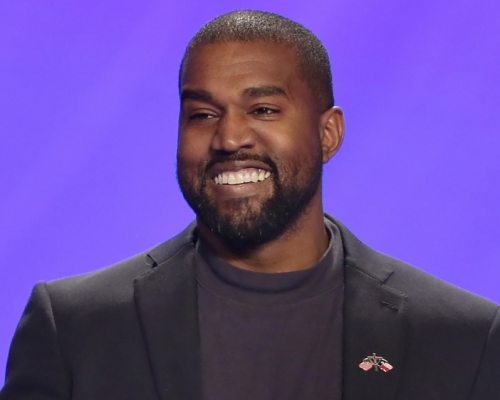 知名饒舌歌手肯伊威斯特(Kanye West)。AP