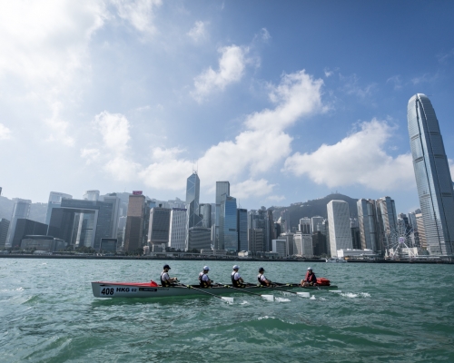 賽艇環保賽於維港圓滿落幕。相片由公關提供。