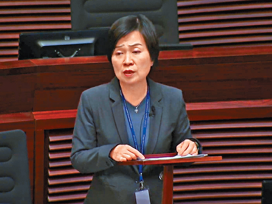 教育局局長蔡若蓮指截至上月，共錄得27宗本港中小學生懷疑自殺身亡個案。