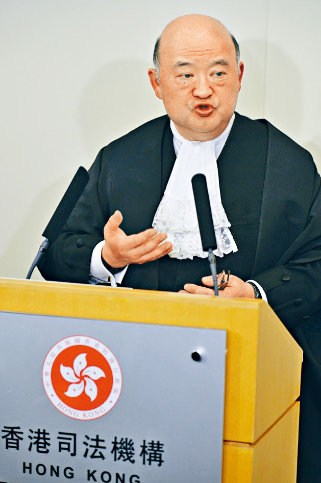 ■馬道立於七月舉辦題為「司法公正及公眾信心」講座。
