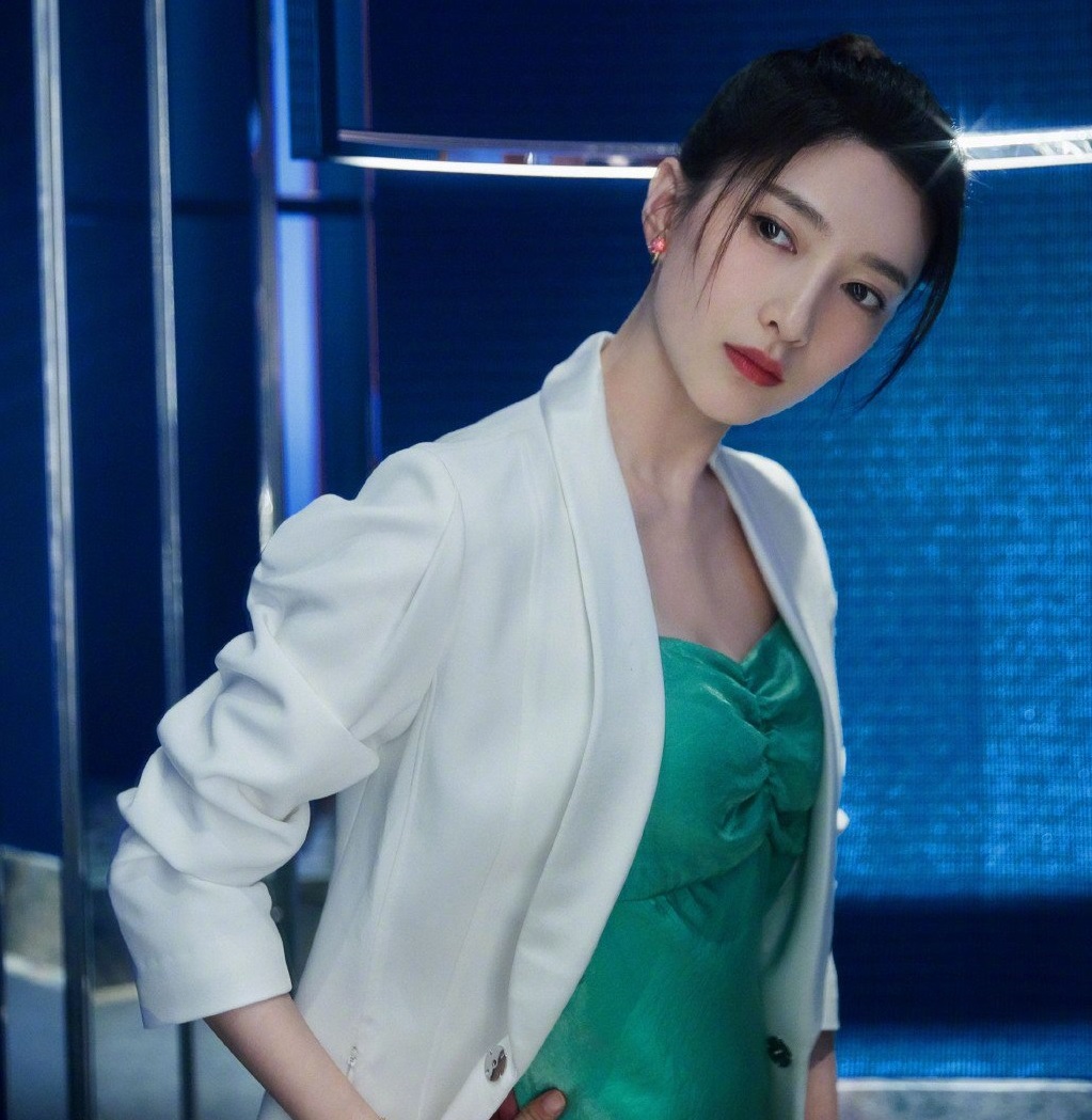 內地女星江疏影。網上圖片