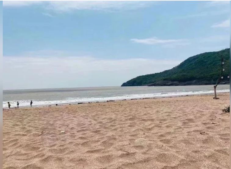 中國第一無人島旦門山島二拍成功出售。  寧波晚報圖