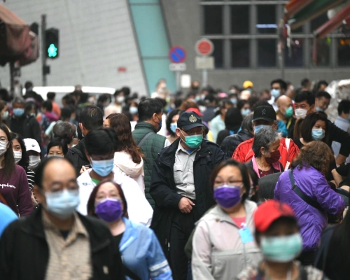 本港疫情緩和。 資料圖片