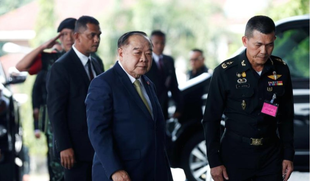 泰国副总理巴维曾兼任国防部长。 资料图片