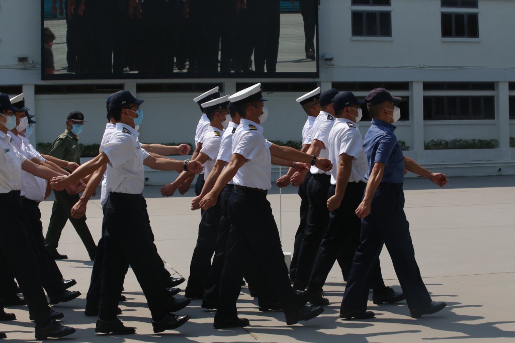 課程涉及5個制服團體及輔助部隊。