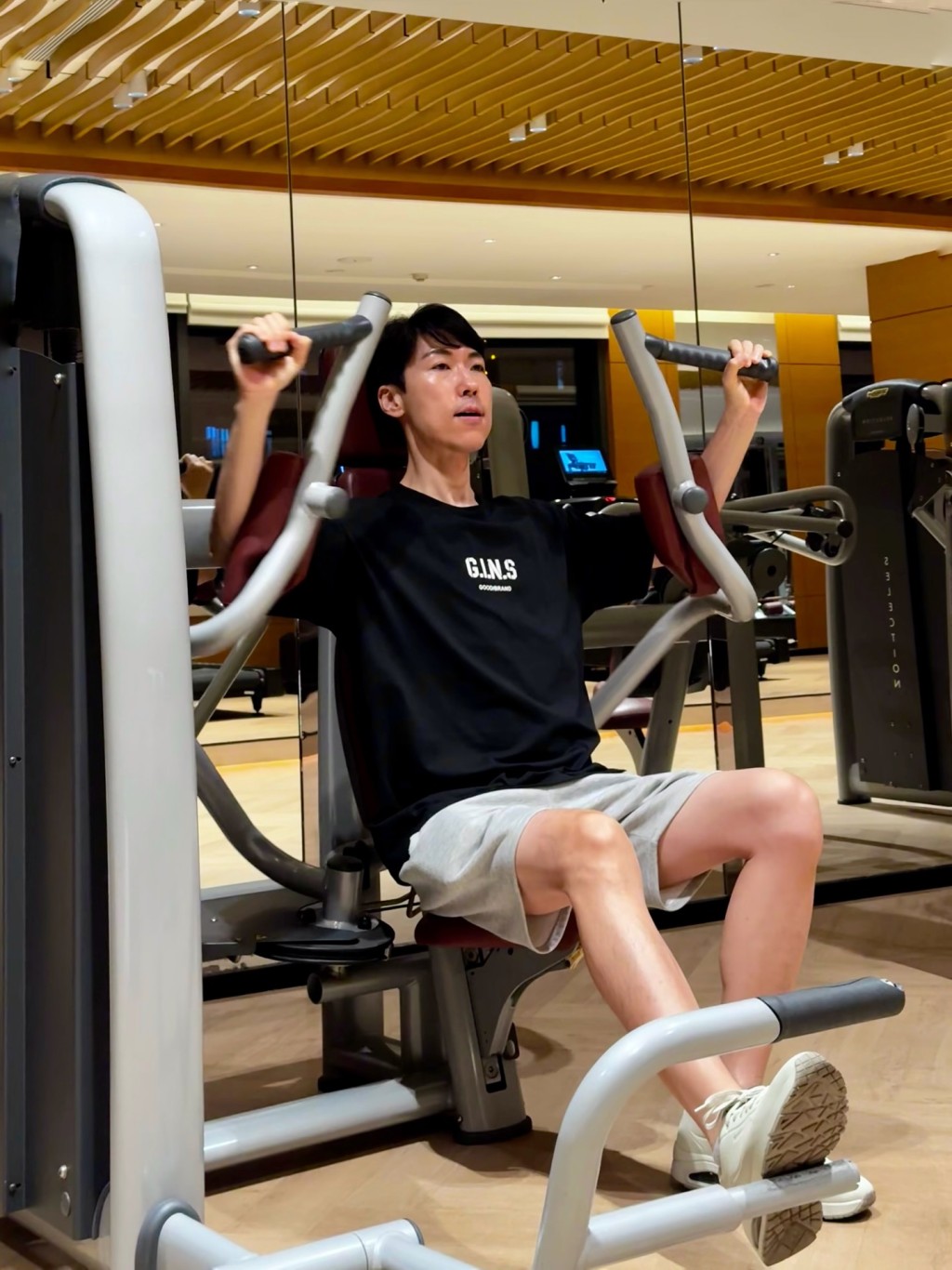 近日郭田葰做GYM操肌外,又分享健康凍齡秘訣。 近日郭田葰做GYM操肌外,又分享健康凍齡秘訣。