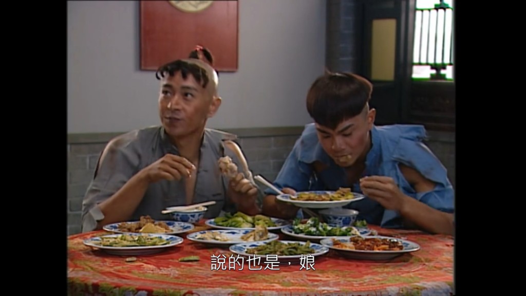 林景弘（左）曾经在TVB剧集《十兄弟》中饰演二哥顺风耳。