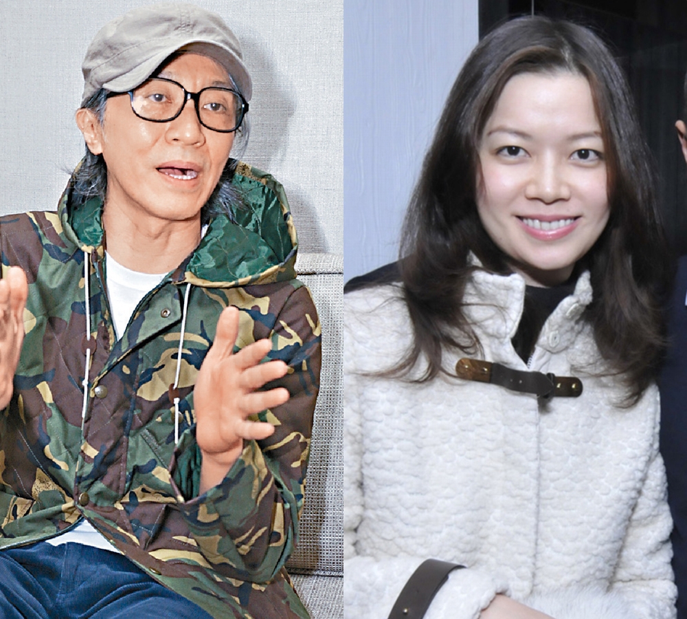 周星馳(左)；于文鳳(右)。 資料圖片