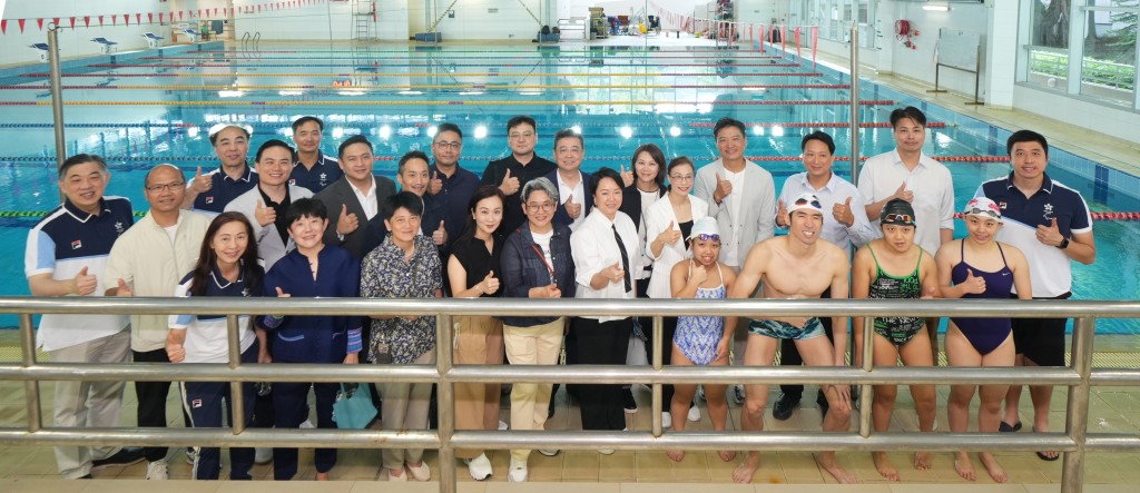 第五届亚洲残疾人运动会 立法会民政及文化体育事务委员会参观港队训练。
