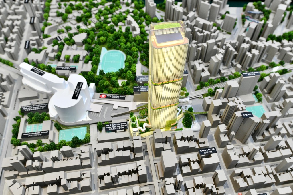 新地向城规会申建1幢53层高商厦，项目涉及投资总额逾100亿。