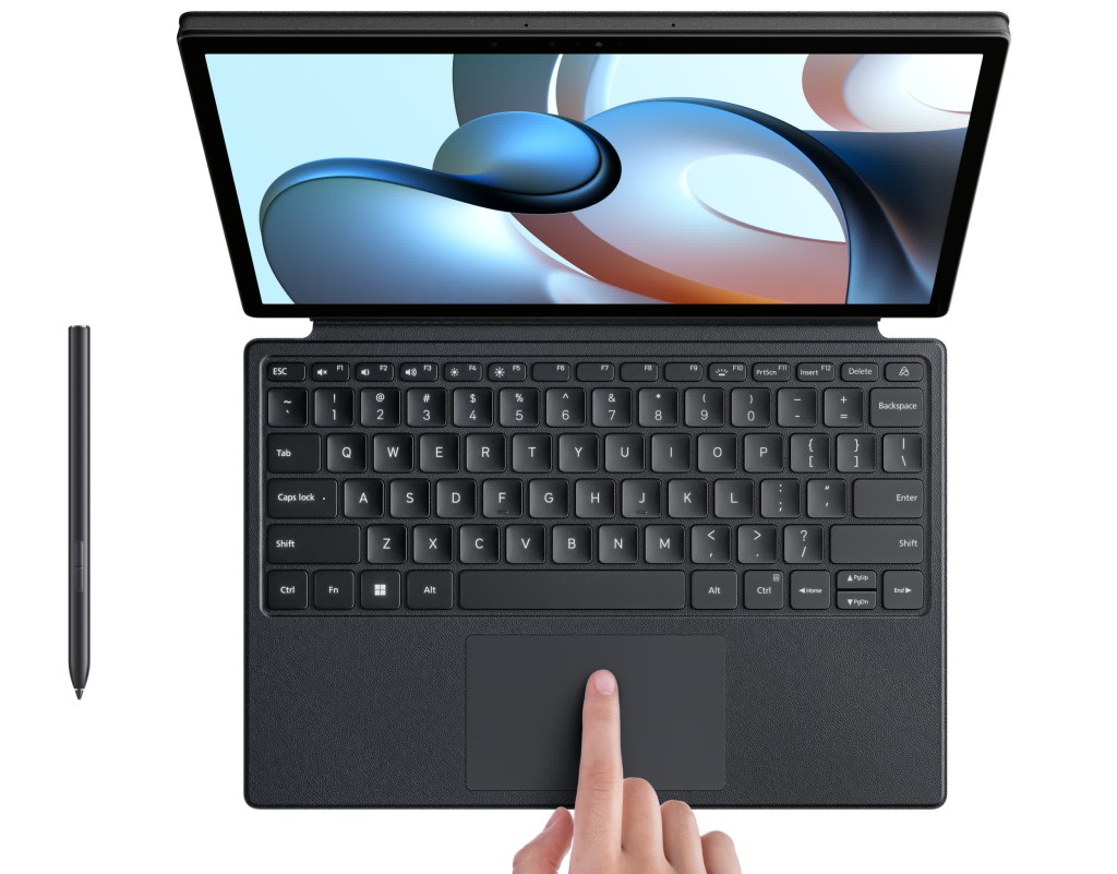 除了配合键盘工作，亦可利用SmartPen触控笔手写或绘图。