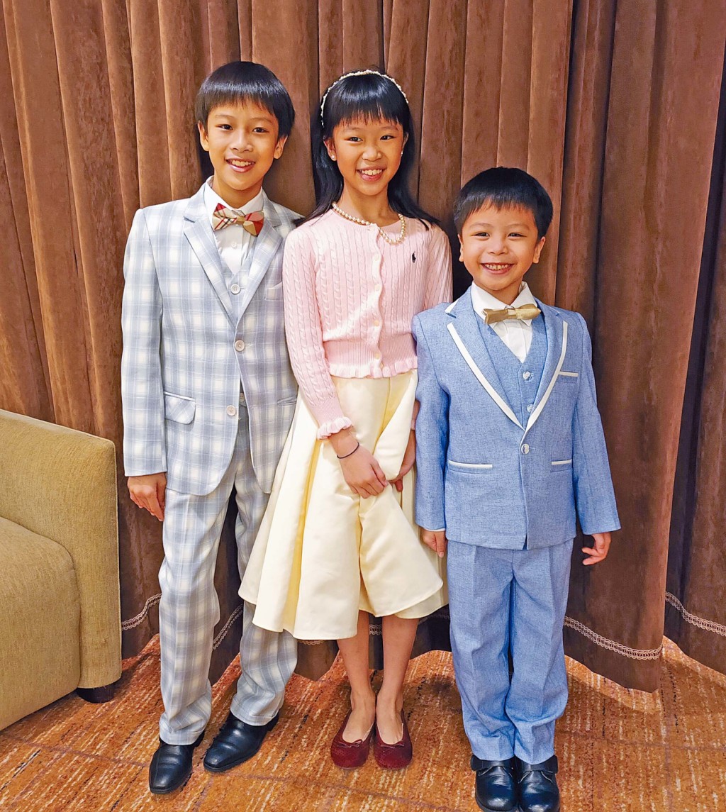 林樂培三位外孫龍天允、龍天予和龍天恩為《昆蟲世界》曲目擔任朗誦部份,他們的朗誦為整場音樂會增添了一份童真和純淨。