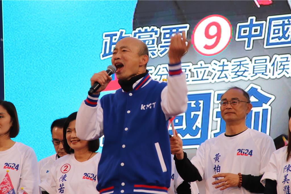 国民党前高雄市长韩国瑜。中时新闻网