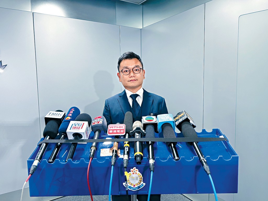 警務處國家安全處警司陳安銘交代案件。