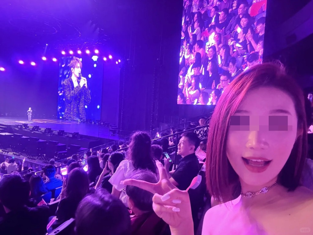羅志祥其中一名內地女粉絲，入場欣賞小豬澳門演唱會。