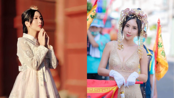 台灣通靈網紅林甄馨在社交網自爆在梨泰院人踩人事件前,已經感受到戾氣。
