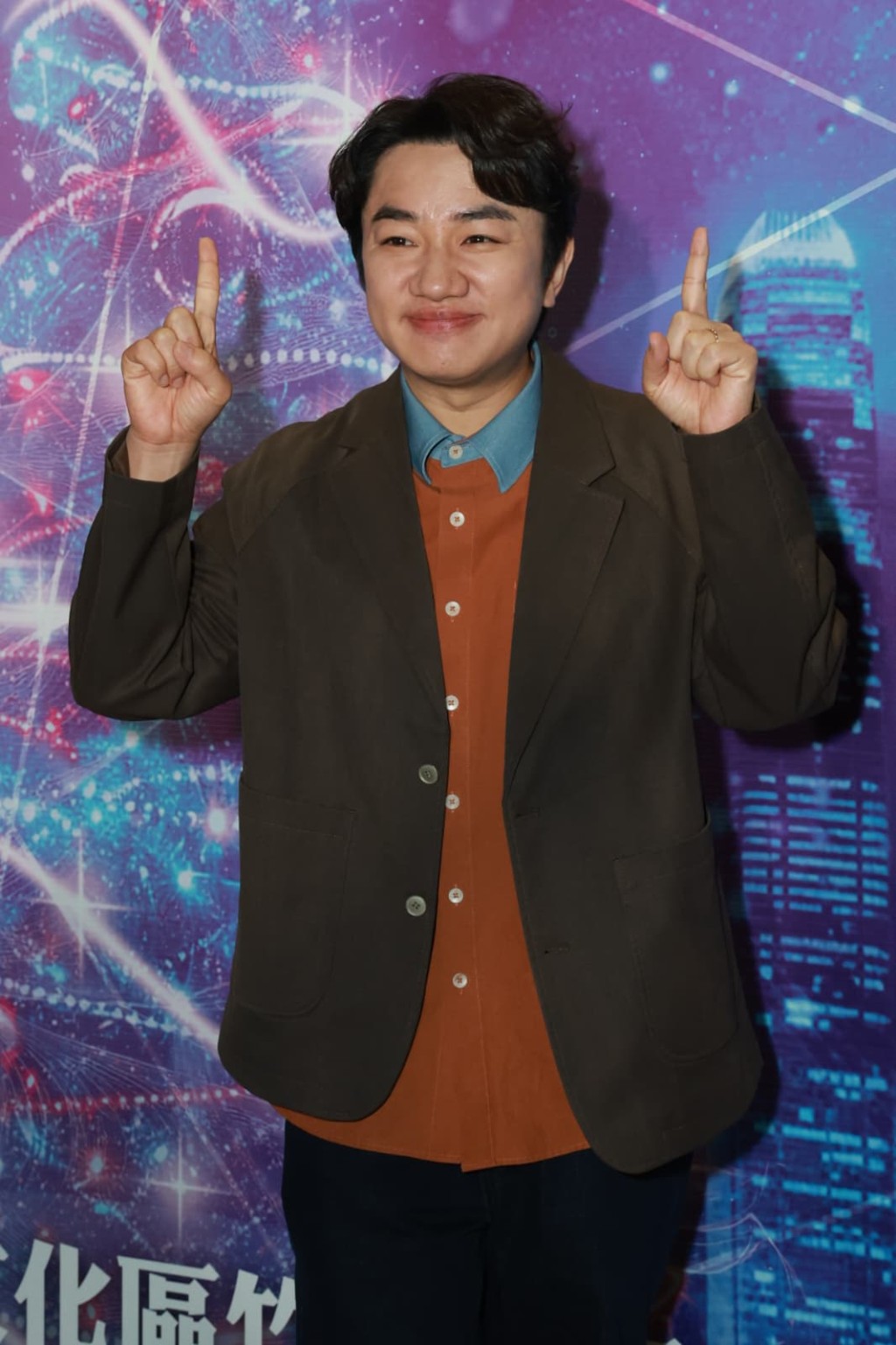 王祖藍 憂阮兆祥「封埋扮嘢」。 王祖藍 憂阮兆祥「封埋扮嘢」。
