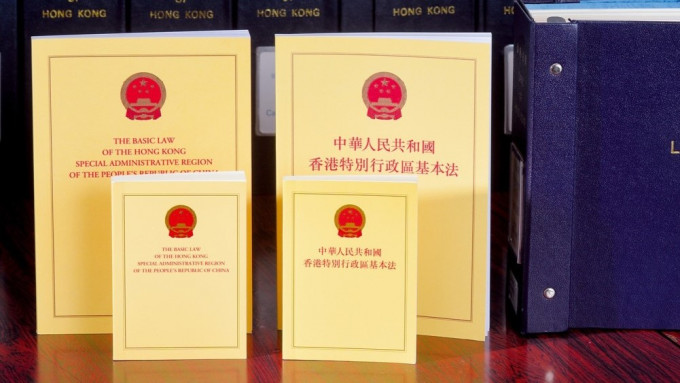 他強調，《基本法》不僅保障學術自由，推動大學發展，也保障進出口自由與人員往來，促進貿易交流。