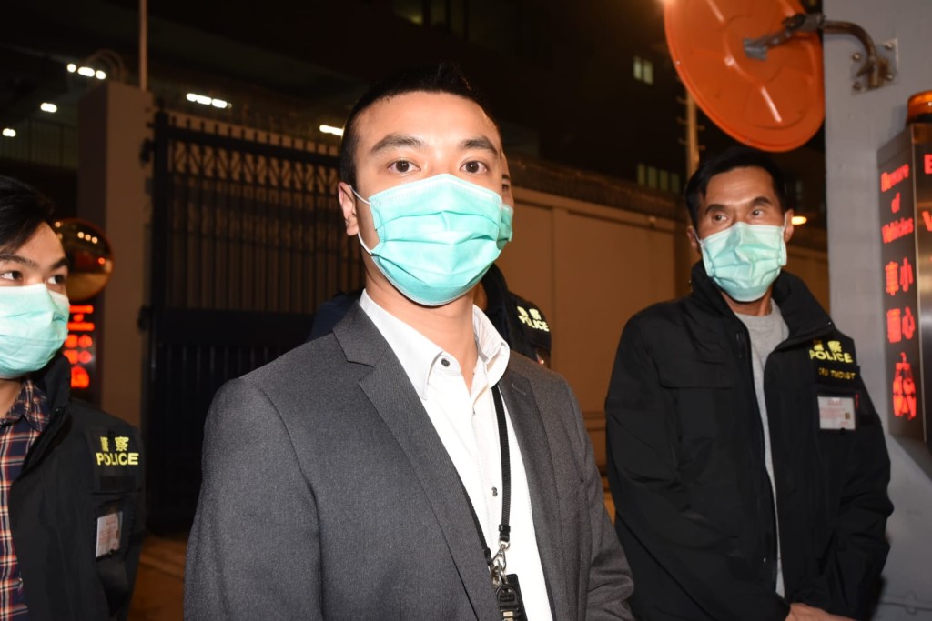 警方屯門警區反黑組第一隊督察盛尉仁