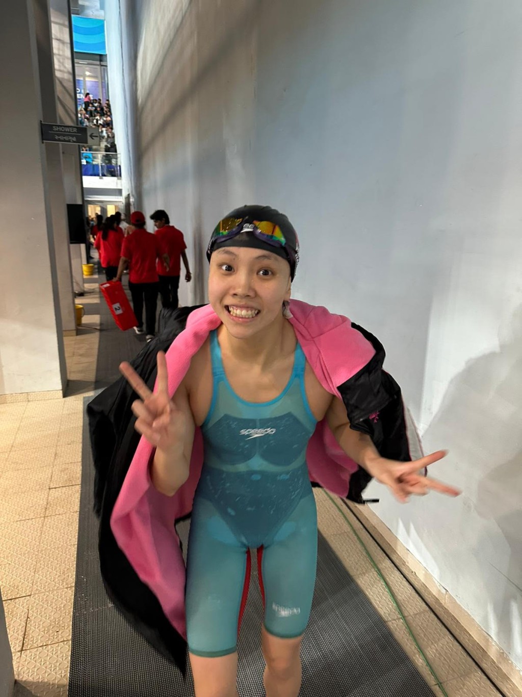 王欣桐奪得女子200米自由泳銅牌