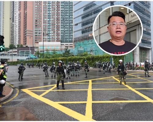 尹兆堅(小圖)要求港鐵重開荃灣西及荃灣站。小圖為資料圖片