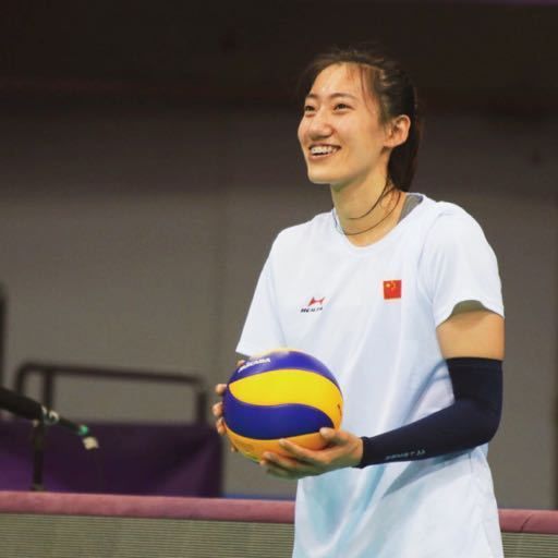 中国女排球手任凯懿。