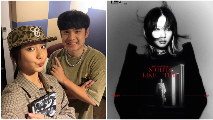 Marf親填英文歌詞展才華  新歌剖白戀上木頭人 。