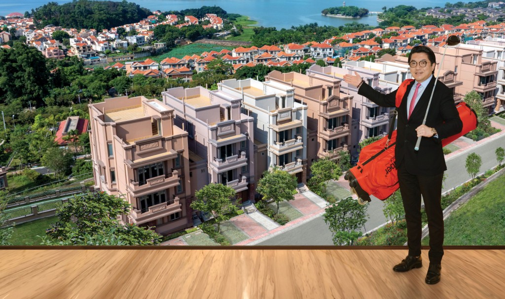 項目依山而建，湖景就在眼前。
