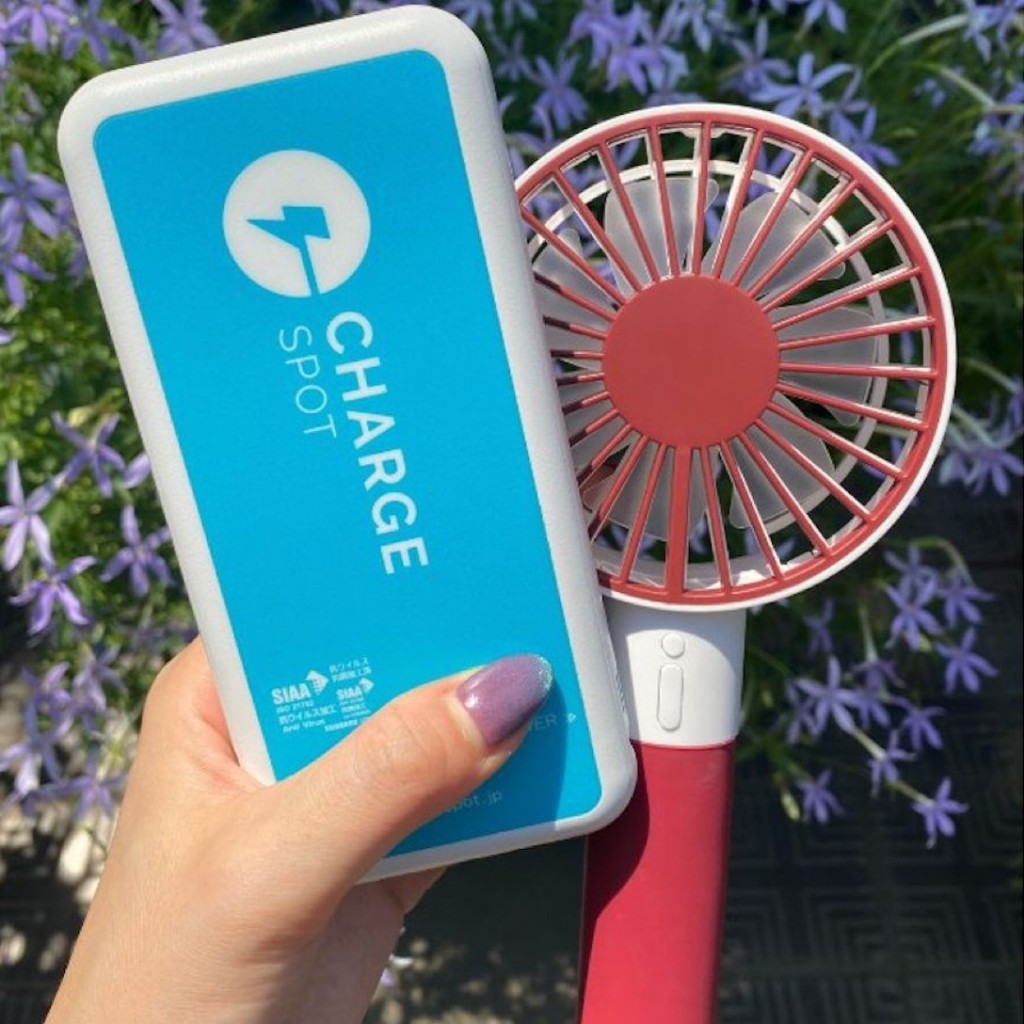 ChargeSpot行動電源正面。 日本官方X ChargeSpot行動電源正面。 日本官方X
