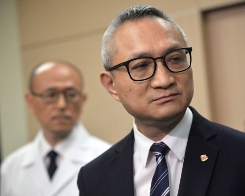 署理食物及衛生局局長徐德義預期長洲短期內會再出現登革熱個案。 資料圖片