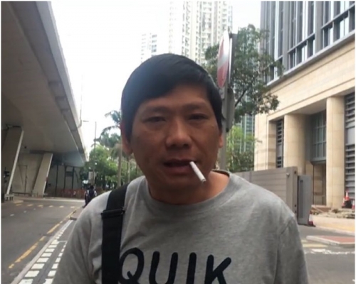 被告麥首忠。劉曉曦攝