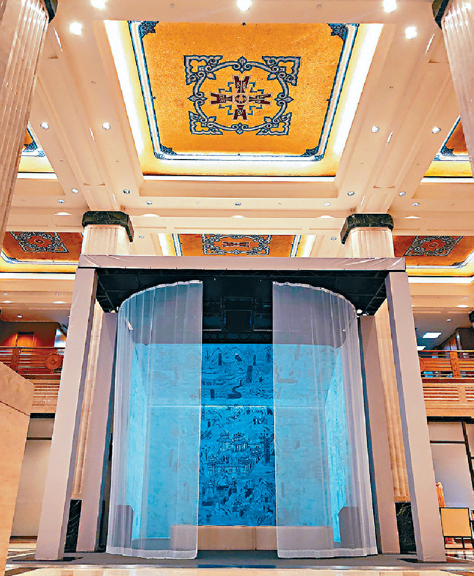 ■沉浸式藝術展覽喺中環中銀大廈舉辦。