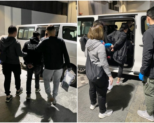 警方拘捕3名男女,分別涉嫌販毒及藏毒,他們現正被扣留調查。警方圖片