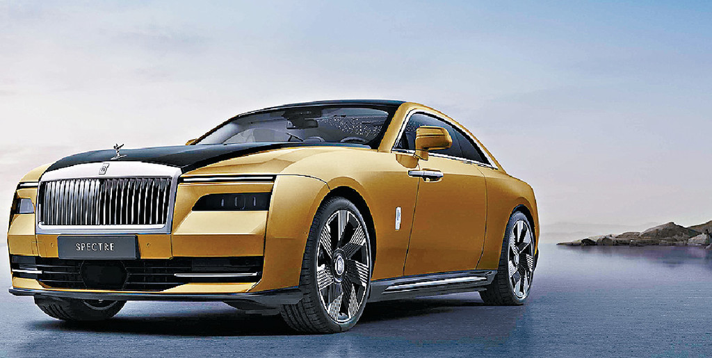 ■Spectre為全球獨有的超豪華電動跑車，首批2023年第四季交付。