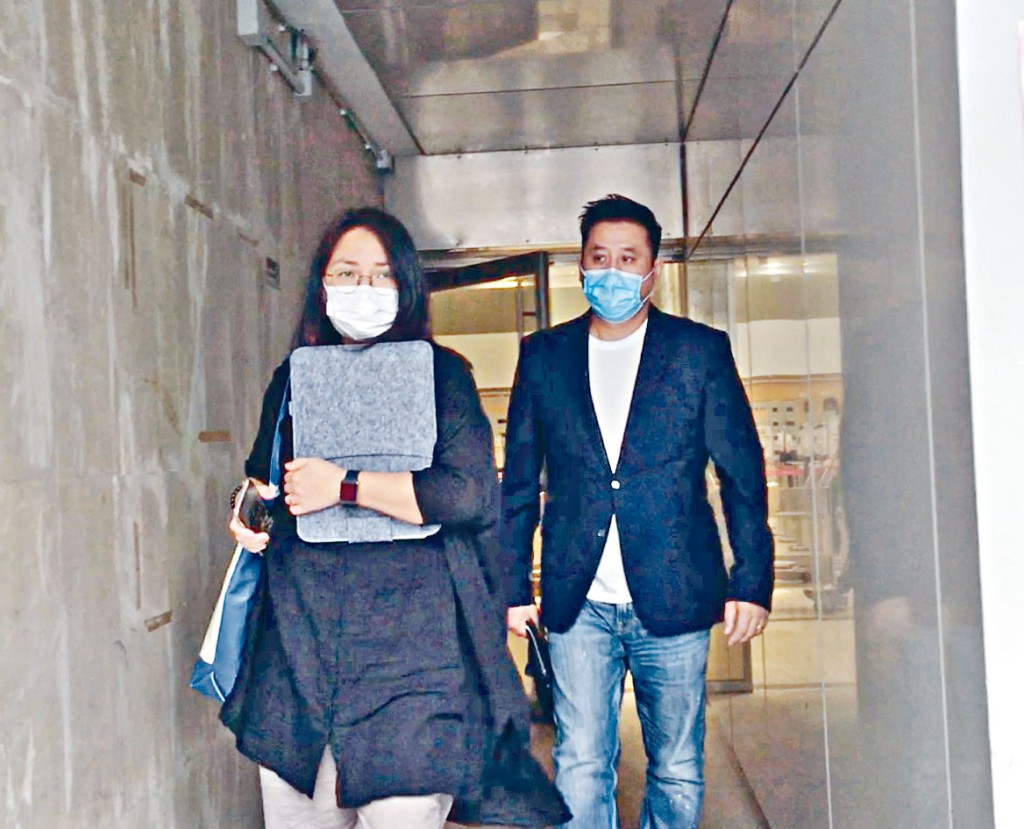 藝人麥長青與妻子林孜。