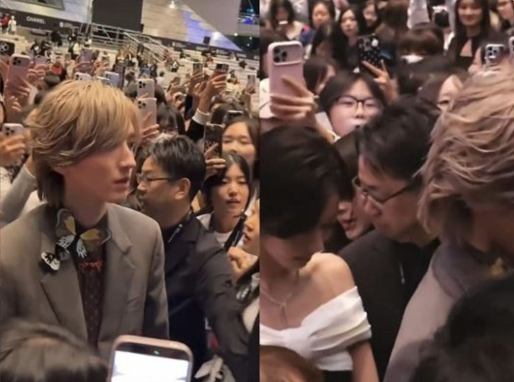 道枝駿佑離開時被fans蜂擁上前,他看到拍檔安齊星來被人潮嚇哭後,即叫影迷讓路。 道枝駿佑離開時被fans蜂擁上前,他看到拍檔安齊星來被人潮嚇哭後,即叫影迷讓路。