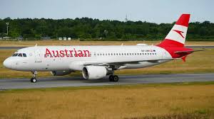 事件涉及奧地利航空空中巴士A320客機。資料圖片