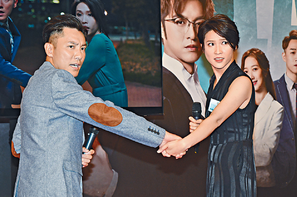 ■蔣祖曼在劇中主動追求張頴康。