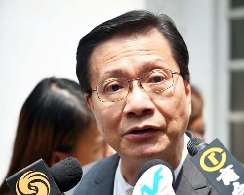 張炳良認為示威若持續下去,全個香港社會都是輸家。資料圖片