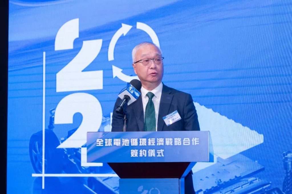 環境及生態局局長謝展寰。 環境及生態局局長謝展寰。