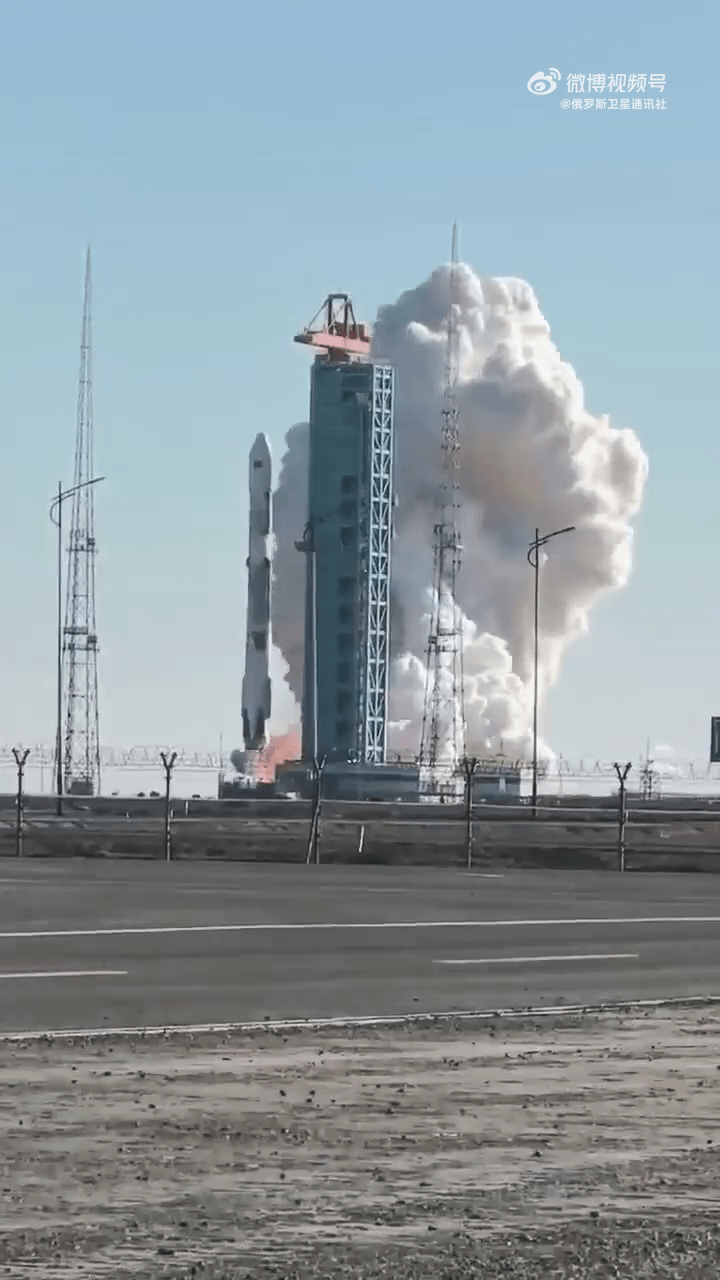 朱雀三號首飛成功入軌，一級火箭回收任務未能完成。 網片截圖