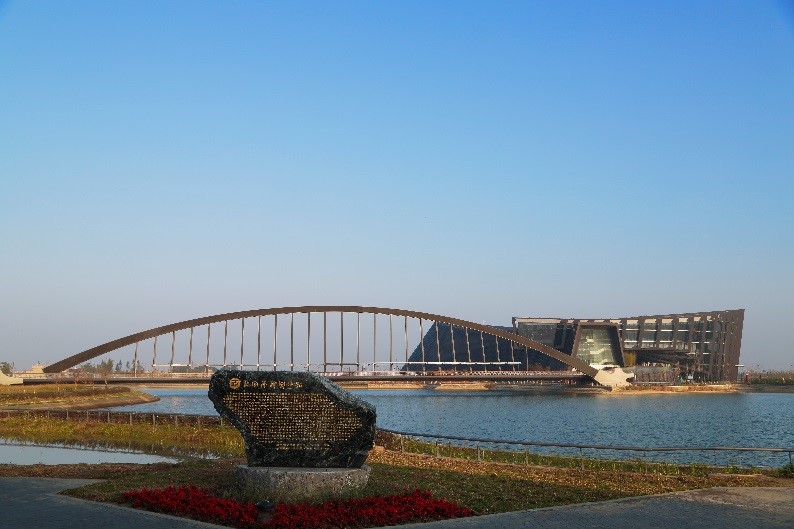 台灣故宮博物院南院位於嘉義縣太保市。(南院官方網站圖片)