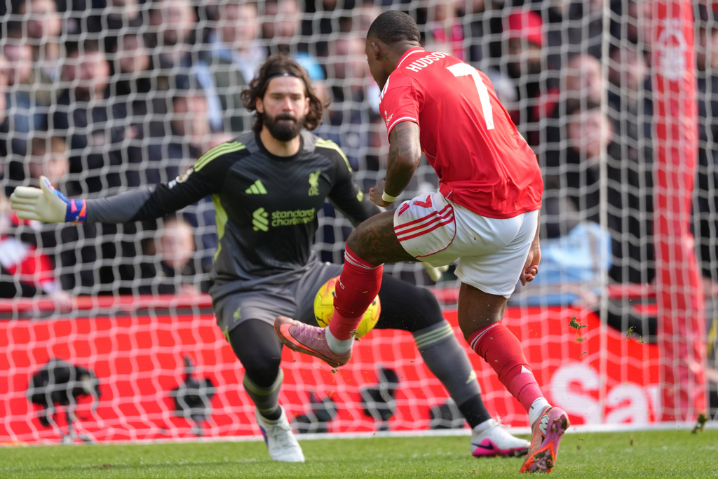 艾利臣助利物浦力保不失。美聯社