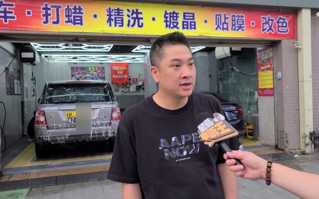 珠海港商林先生表示，現時除了一些小修小補，會交由香港車房處理外，其餘都會選擇光顧內地車房。