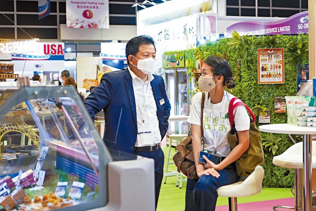 「香港餐飲展」既是採購平台，亦是業內人士交流市場動態的理想地方。