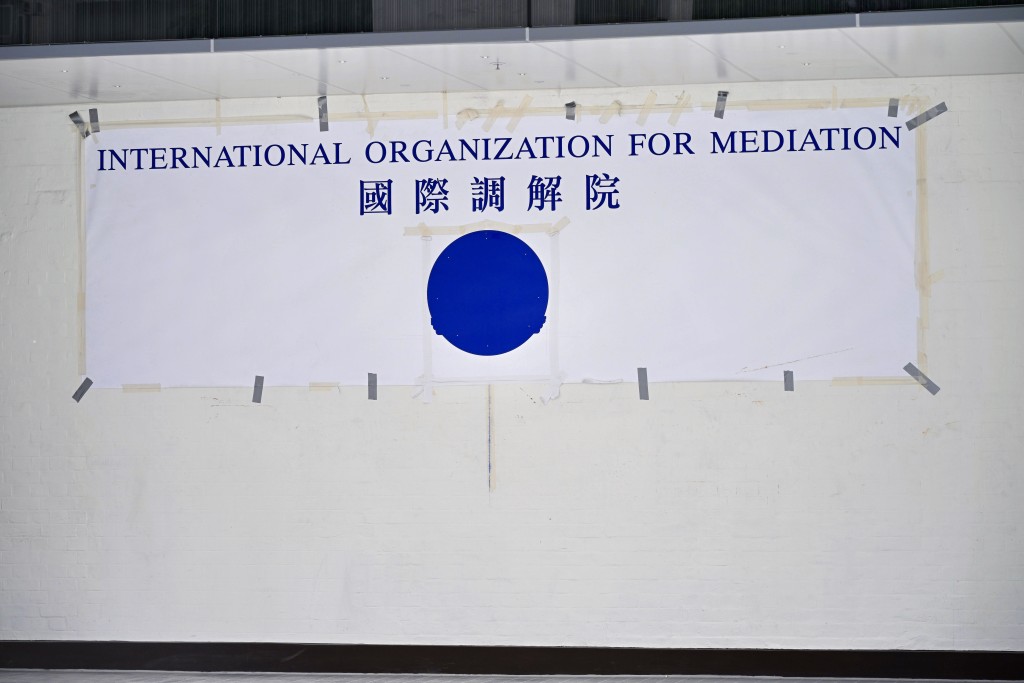 林定國表示,來港簽署公約或觀禮的不同國家高級別代表,都欣賞香港,並支持設立調解院。資料圖片 林定國表示,來港簽署公約或觀禮的不同國家高級別代表,都欣賞香港,並支持設立調解院。資料圖片