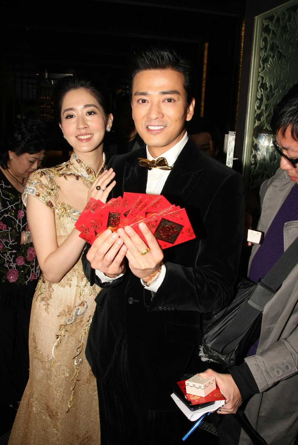 陈晓东于2014年迎娶圈外女友王妤娴。