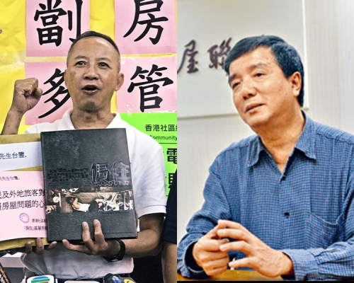 何喜華(左)、王坤。資料圖片