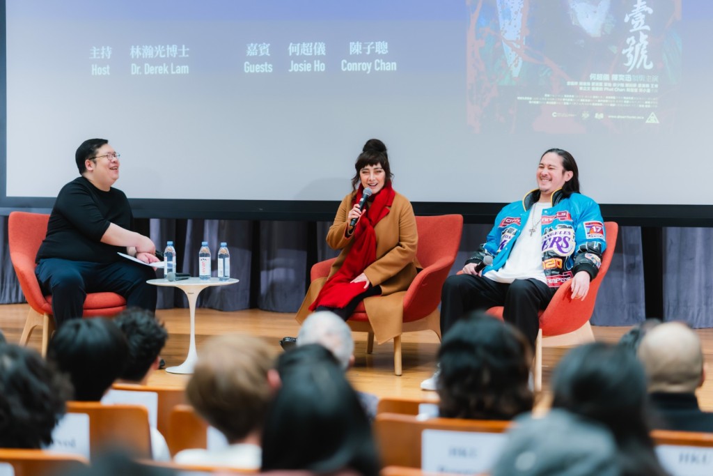 何超仪感激家人支持，20年前成立电影公司。